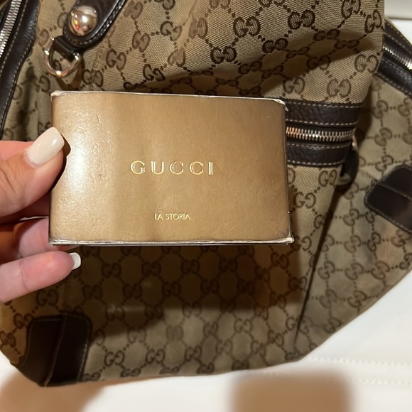 AUTHENTIC! Very good condition Gucci tote - Picture 7 of 11